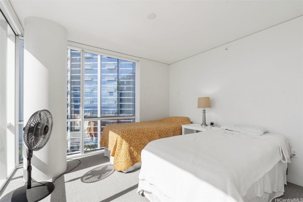 bedroom at a condo in Honolulu